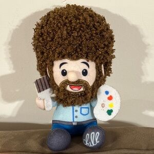 Bob Ross Plush - Officially Licensed - Painter - Collectible Toy - “Chill”